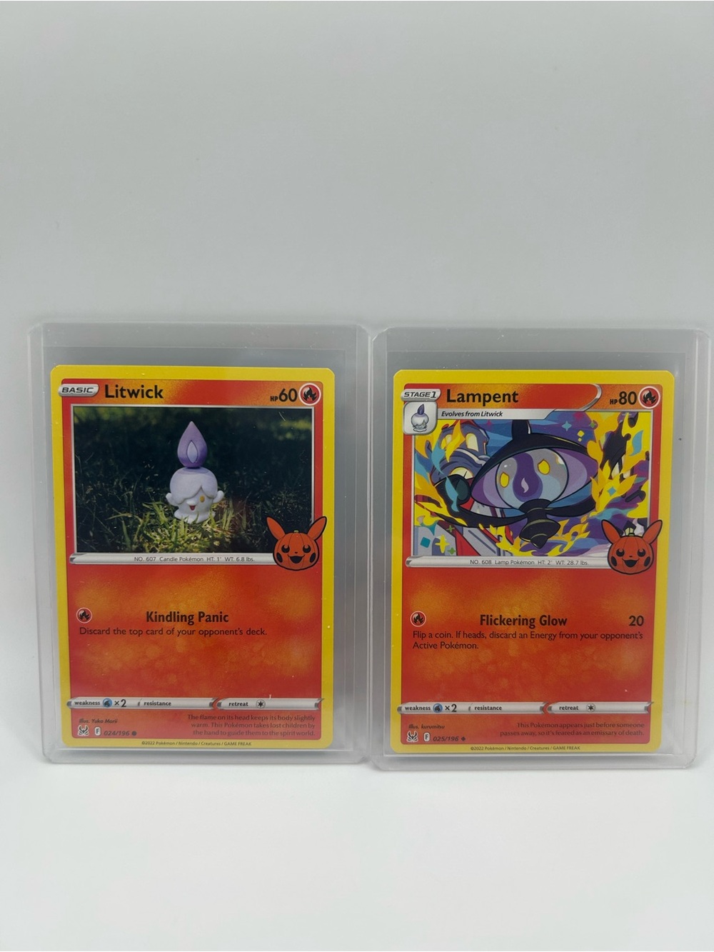 Litwick > Lampent Pokémon Card - Trick or Trade 🎃